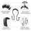 Shower Curtain Hooks Dual Type 12 Pieces 3