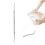 Htovila nail cleaner stainless steel pedicure tool 5