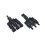 Solar Panel Y-Branch Connector Pair MMF+FFM for Parallel 6