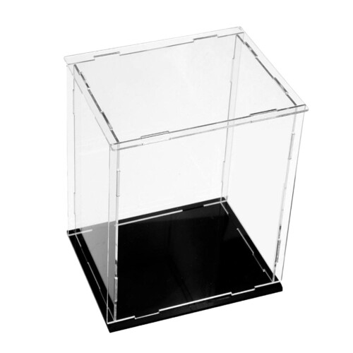 Acrylic display case transparent cube organizer for 1