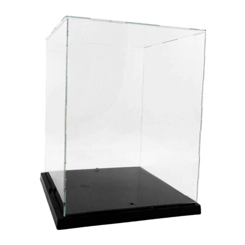 Acrylic display case transparent cube organizer for 2