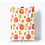 Halloween throw blanket orange leaf design 50x60 inches 3