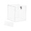 Acrylic Wedding Card Box with Lock 9.84" x 9.84" 3