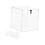 Acrylic Wedding Card Box with Lock 9.84" x 9.84" 4