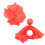 Soccer Penalty Flags Red Orange Yellow 3 Pcs 2