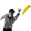 Soccer Penalty Flags Red Orange Yellow 3 Pcs 3