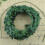 Green leaf wire garland artificial 7.5m 6