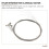 Electric Guitar Strings Stainless Steel 6 pcs 6