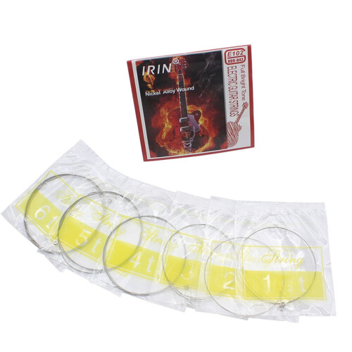 Electric Guitar Strings Stainless Steel 6 pcs 1