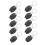 20 Pack LED Keychain Flashlight  LED Keychain Light Portable Ultra Bright Battery Powered Key Ring Torch 2