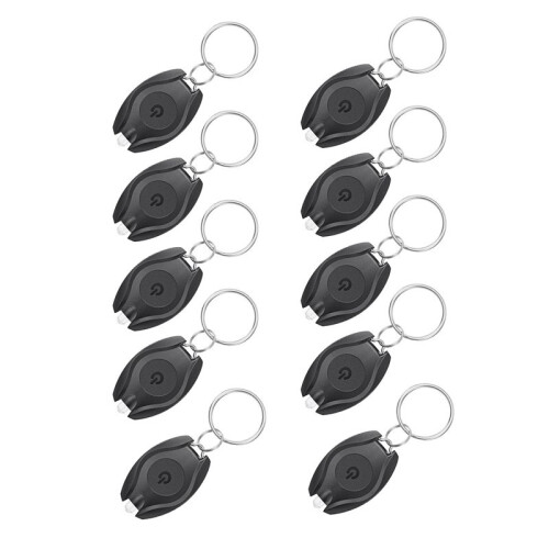 20 Pack LED Keychain Flashlight  LED Keychain Light Portable Ultra Bright Battery Powered Key Ring Torch 1