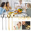 Gold Stainless Steel Fork Spoon Long Handle 1pc 2