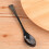 Stainless Steel Teaspoon Titanium Plated Black 1 Piece 6