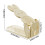 Qnjujn Shoe Rack Plastic Multi-layer Storage Rack 4-Tier 3