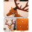 Reindeer Sculpture Standing Deer Desktop Ornament 1 Piece 5