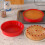 Silicone Baking Pan Round Square 1 or 5 pcs 6
