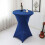 Huayishang polyester round tablecloth royal blue 60x110cm 2