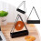 Plastic Green Triangle Mosquito Coil Rack 1pc 3
