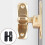 Stainless Steel Door Latch 90-Degree 1 Pack 3