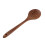 Acacia Wood Round Rice Spoon with Long Handle 7