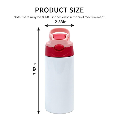 Sublimation Kids Sippy Cup Stainless Insulated 12oz 1