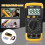 Digital LCD Multimeter Voltmeter Ammeter Ohmmeter AC Tester 7