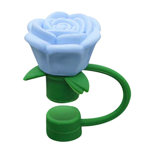 HuiXinOu rose straw stopper 10mm flower cap 1