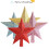 Godom Christmas Tree Top Star Ornament 4 pcs 5