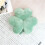 Clover-Shaped Throw Pillow with Full Fill and High 2