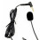 2pcs 3.5mm Plug Elbow Plug Earphone Headphones Motorcycle Helmets Intercom Mic Headset 6