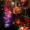 Husfou Bunte Rose 12” „Künstliche“ bunte Glasrose Muttertagsstrauß 8