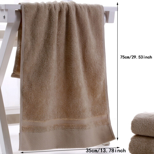 Cotton Super Soft Bath Towel Purple 1 Pack 2