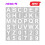 Letter and Number Stencils 3 inches 36 pcs 4