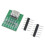 2x USB-Typ-C-Transfer-Pin-Testplatine, USB-Typ-C-Buchsenadapterplatinenmodul, USB-Typ-C-Adapterkonverter 6