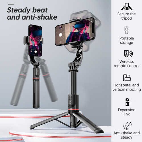 Htovila selfie stick gimbal stabilizer 27.5 inch 1