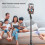 Htovila selfie stick gimbal stabilizer 27.5 inch 4