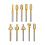HSS router bits for rotary tools 1/8 inch shank 10 pcs 3
