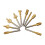 HSS router bits for rotary tools 1/8 inch shank 10 pcs 5