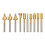 HSS router bits for rotary tools 1/8 inch shank 10 pcs 8