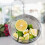 Godom acrylic bowl transparent round 3 pcs 4