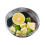 Godom acrylic bowl transparent round 3 pcs 5