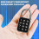 Electronic Padlock with Touchscreen Keypad, Weatherproof, 1 5