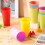 Plastic Reusable Tumblers 9 oz Set of 12 4