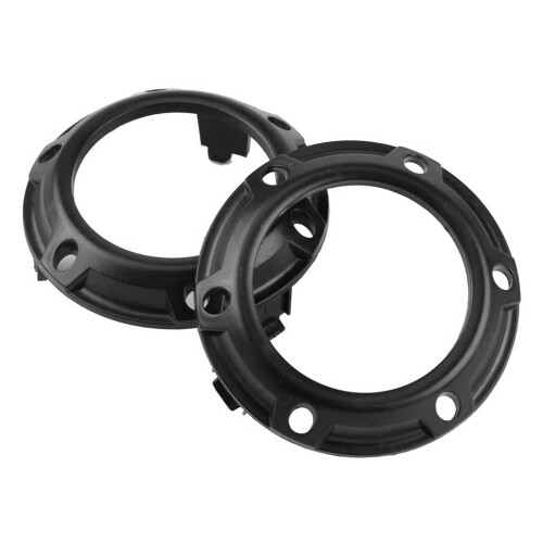 4PCS New Front Fog Light Lamp Black Cover Frame 6400A739 for  Outlander 2007 2008 2009 2