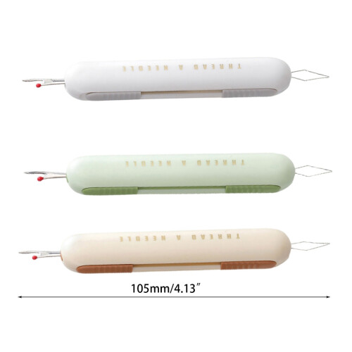 Needle Threader and Seam Ripper 2-in-1 Sewing Tool 2