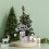 Mini Artificial Christmas Tree Desktop Decoration Set 4