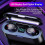 Wireless Bluetooth Earbuds with Mic, Touch Control, 2