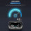 Wireless Bluetooth Earbuds with Mic, Touch Control, 5
