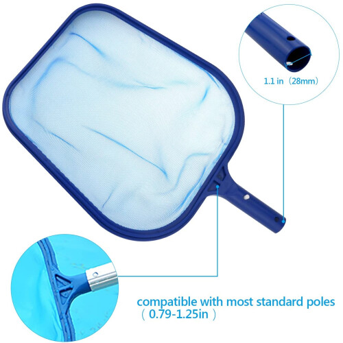 Pool Skimmer with Fine Mesh Net and Sturdy Frame 2