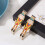 Nutcracker Earrings Metal Cartoon Style 1 Pair 3